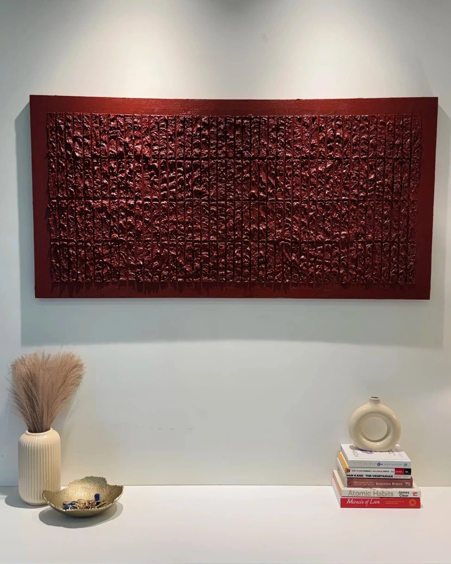 Ember Textured Wall Art