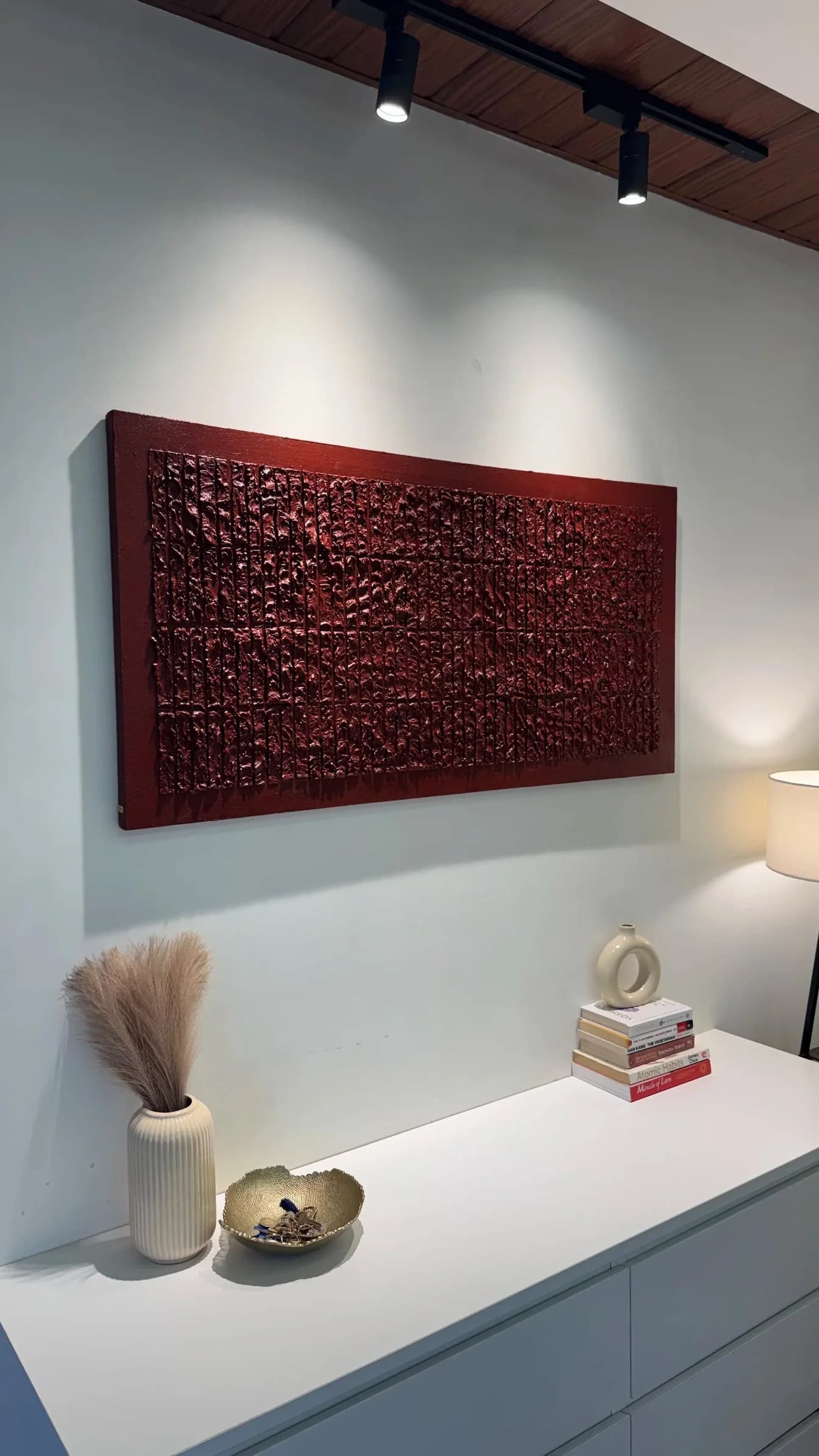 Ember Textured Wall Art