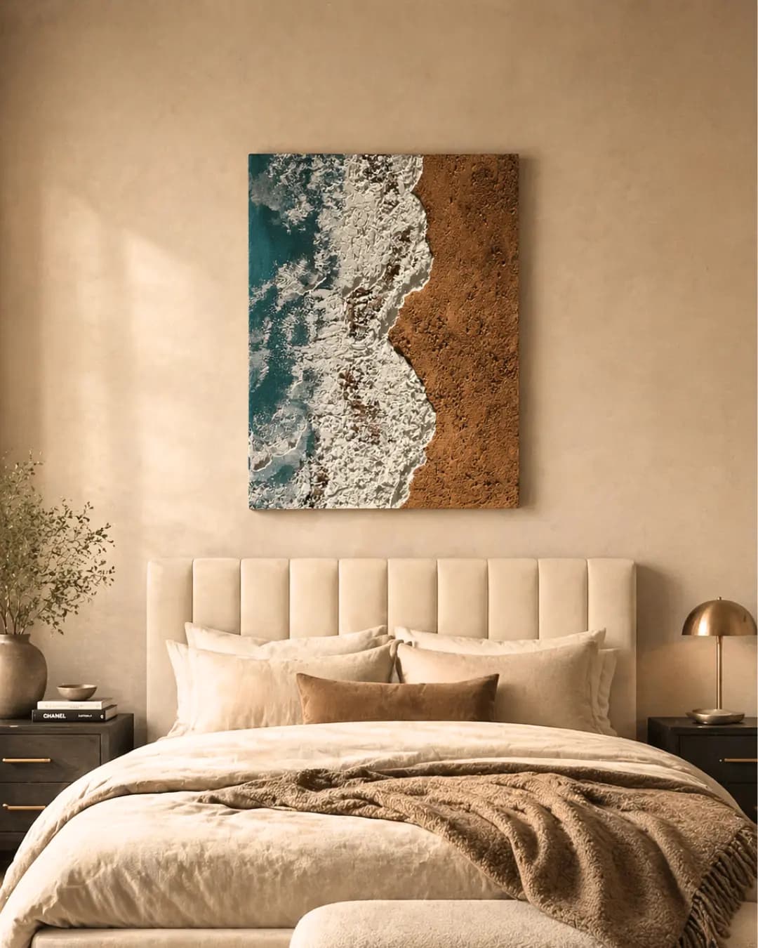 Coastline Textured Wall Art
