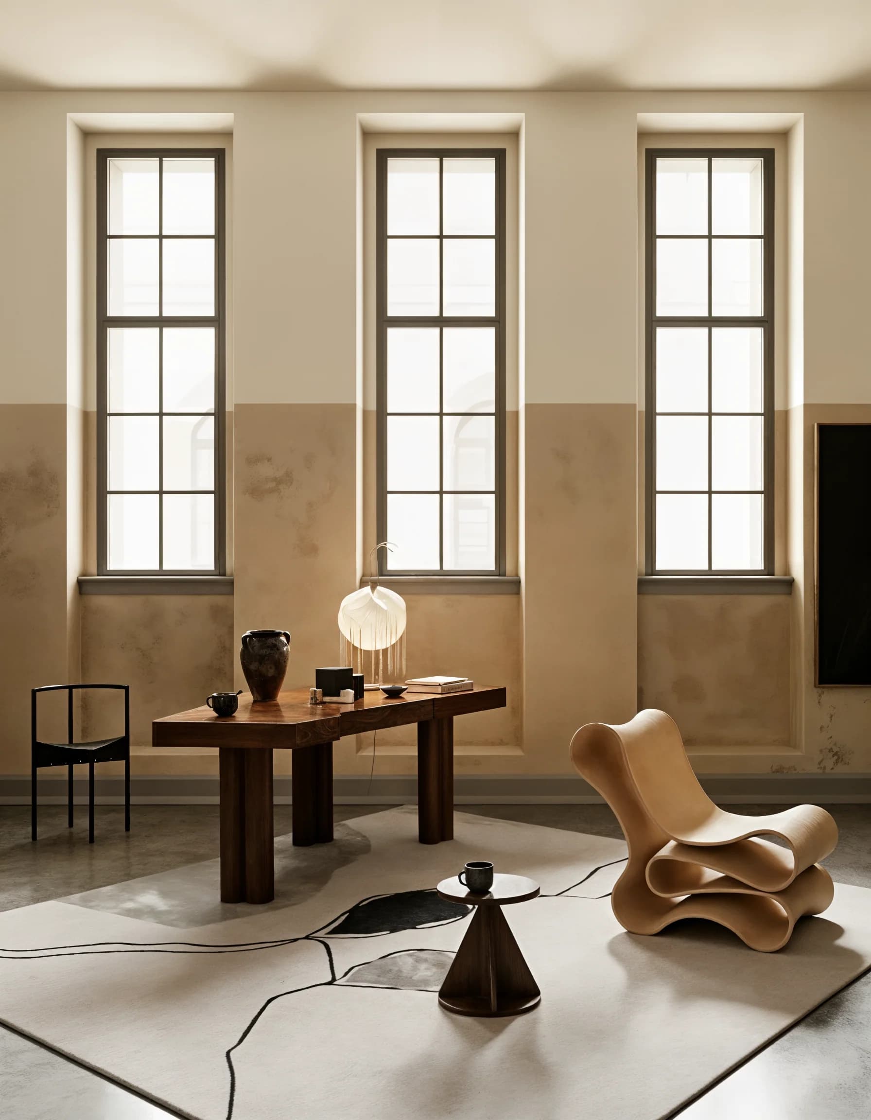 Concept Wool and Viscose Rug