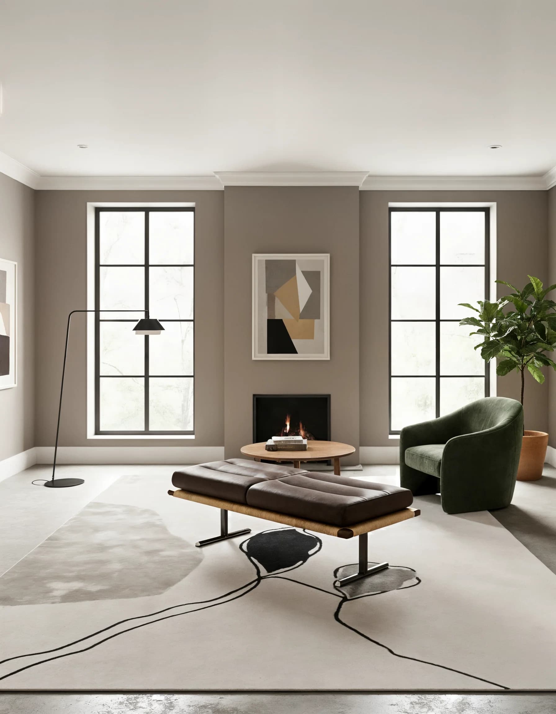 Concept Wool and Viscose Rug