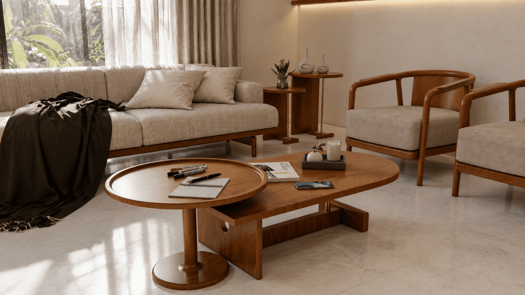 Island Coffee Table (digital render)