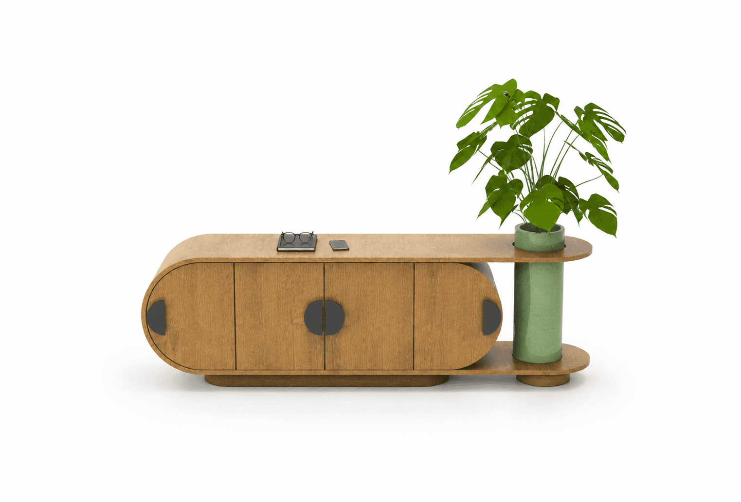 Oblong Console (digital render)