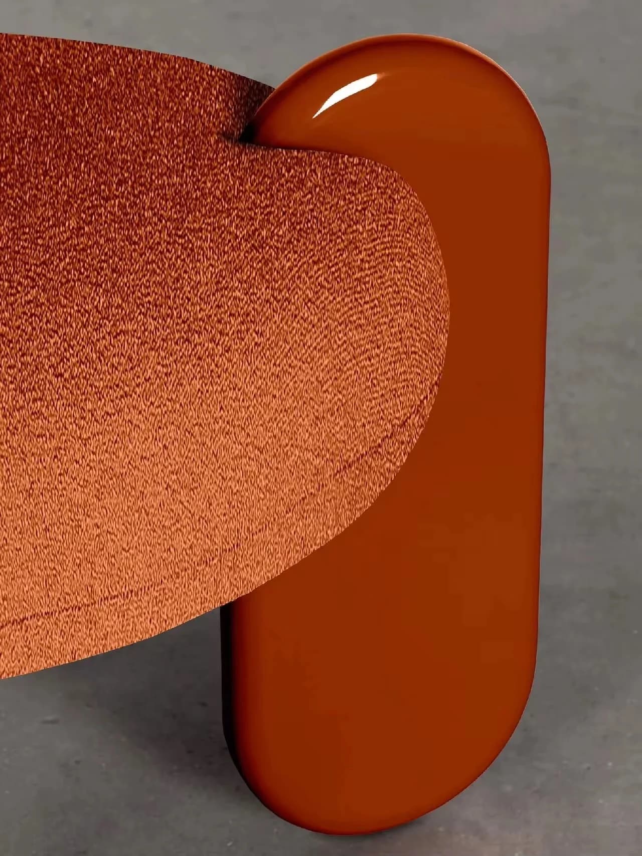 Laguna Bouclé Pouf