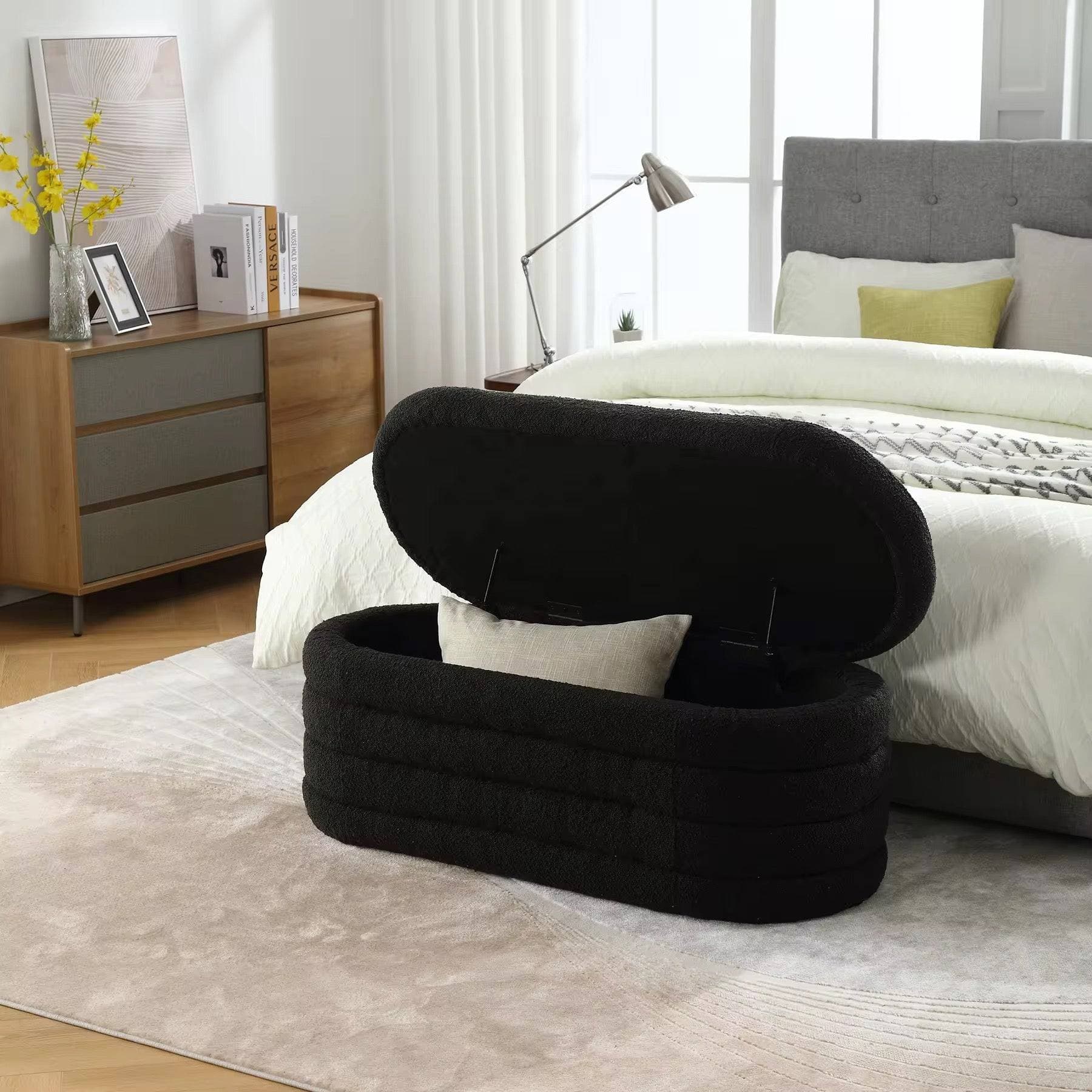 Jingo Oval Storage Ottoman