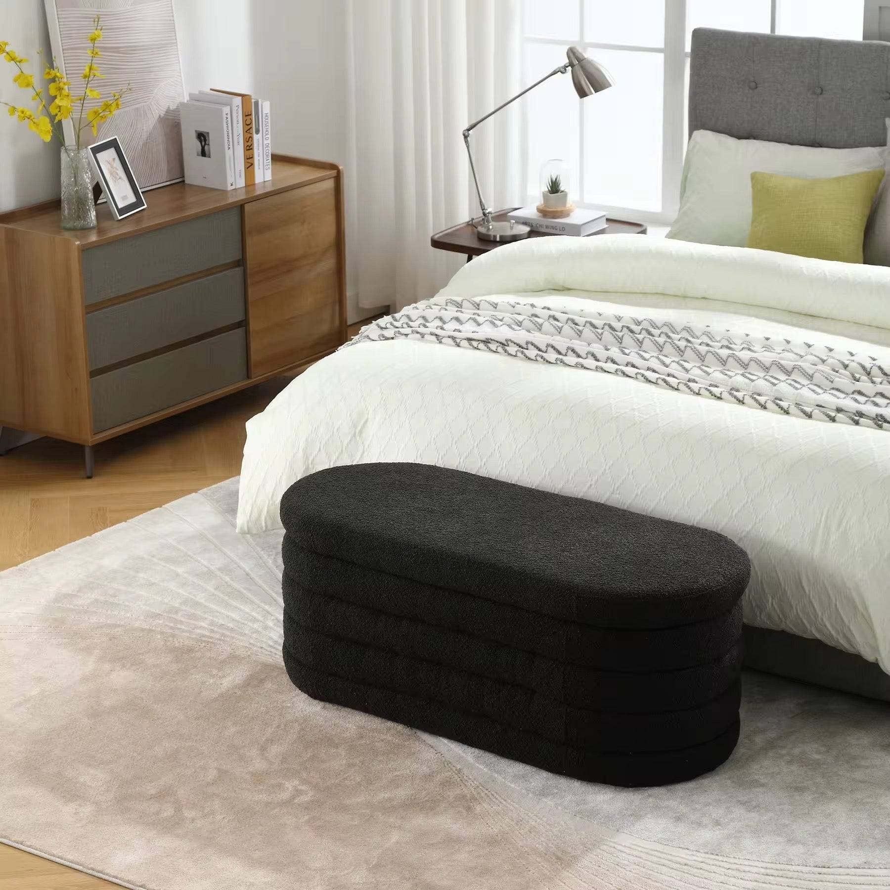 Jingo Oval Storage Ottoman