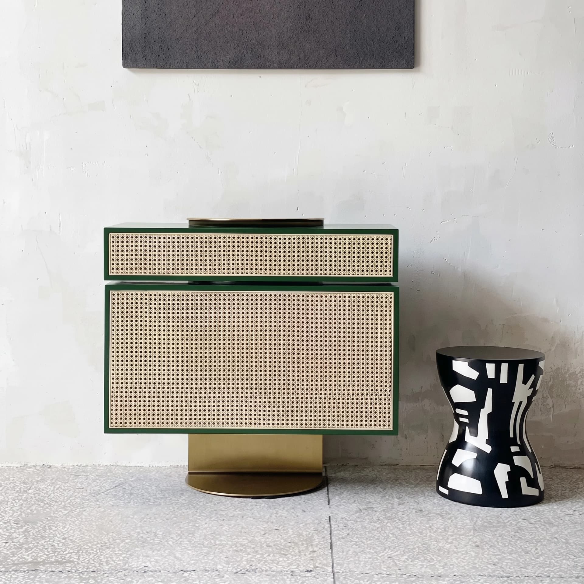 Strato Rattan Console