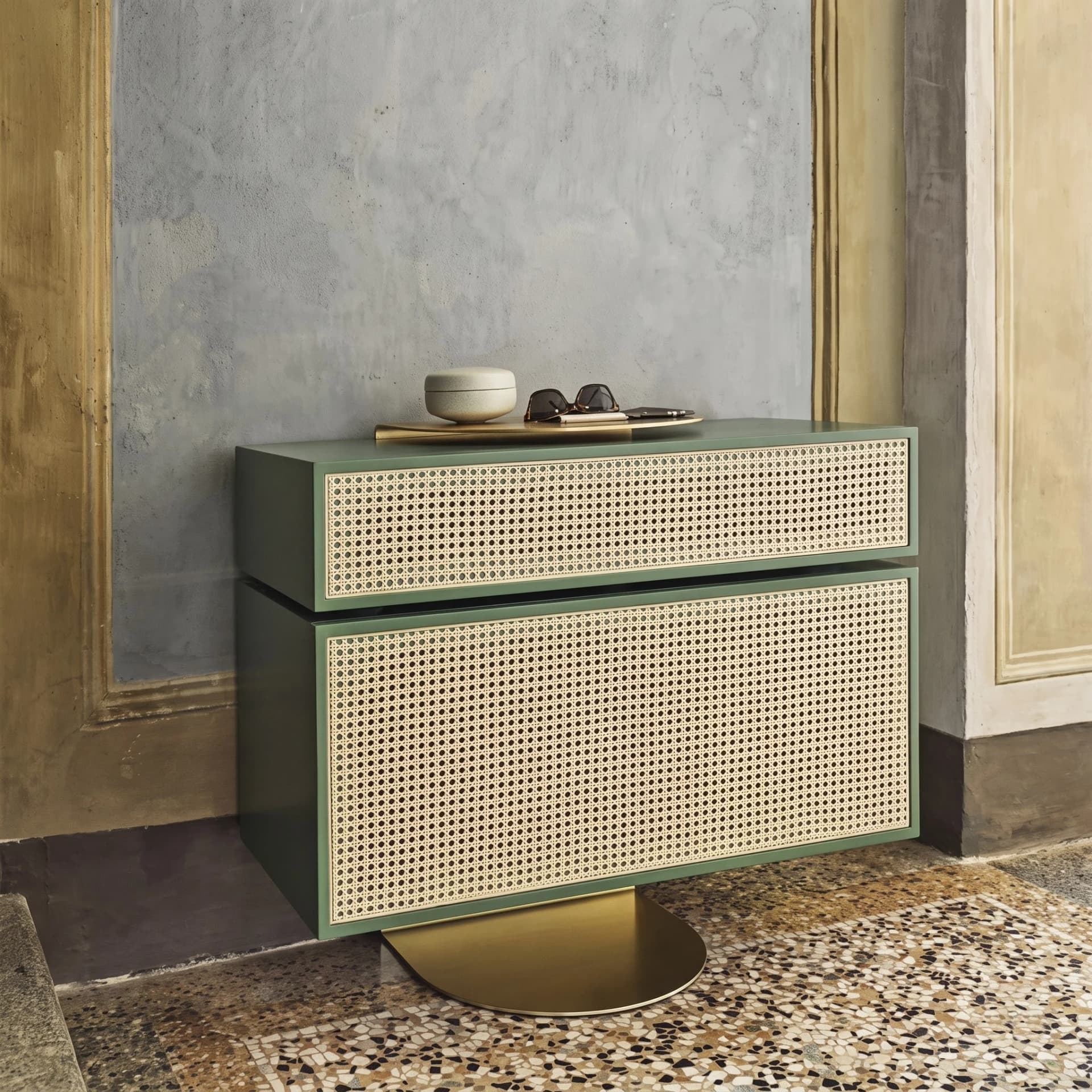 Strato Rattan Console