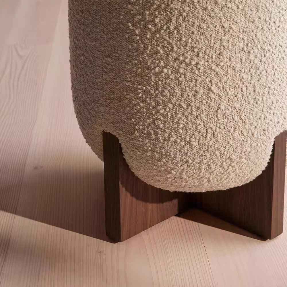Kapadokya Bouclé Pouf