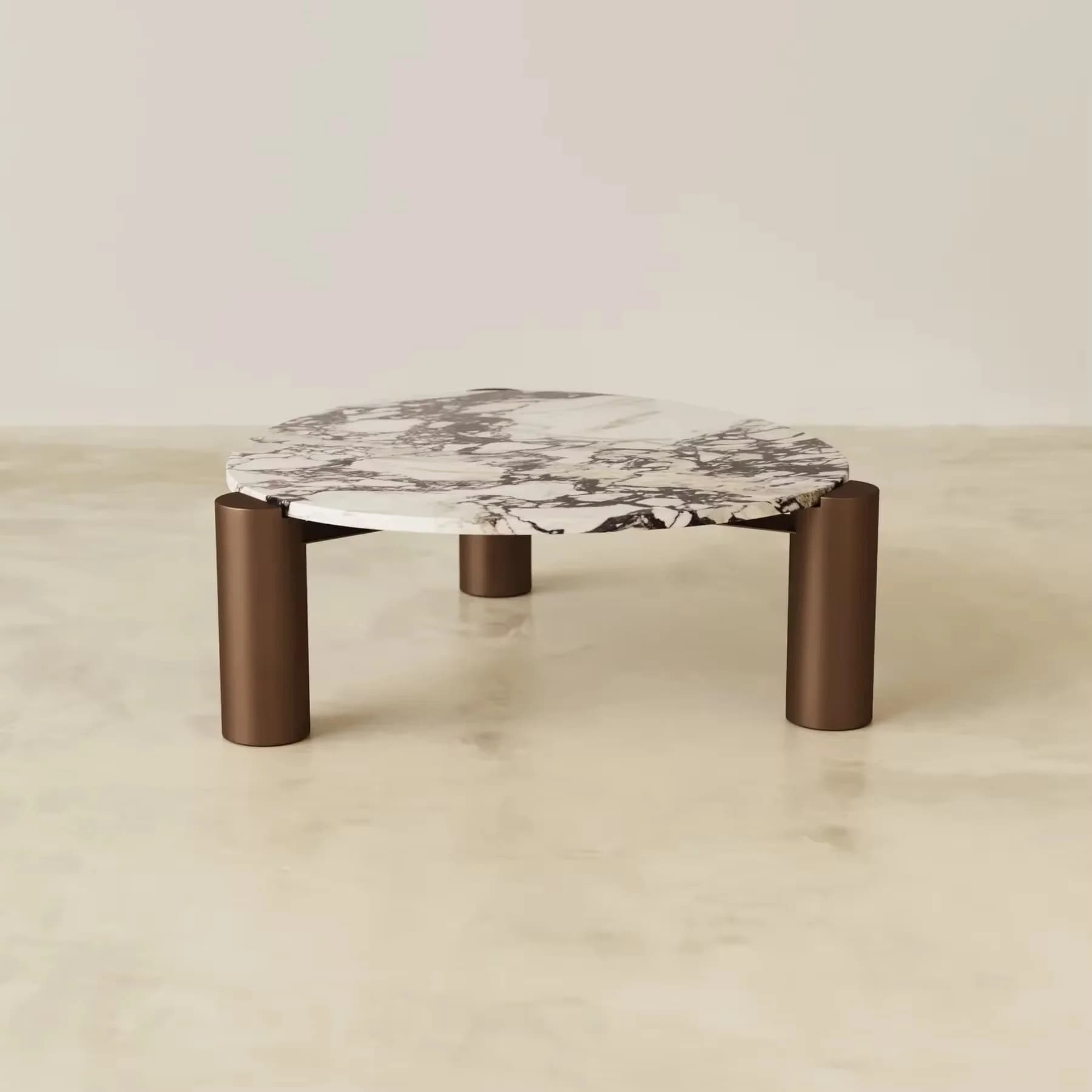 Calcita Marble Nesting Coffee Tables