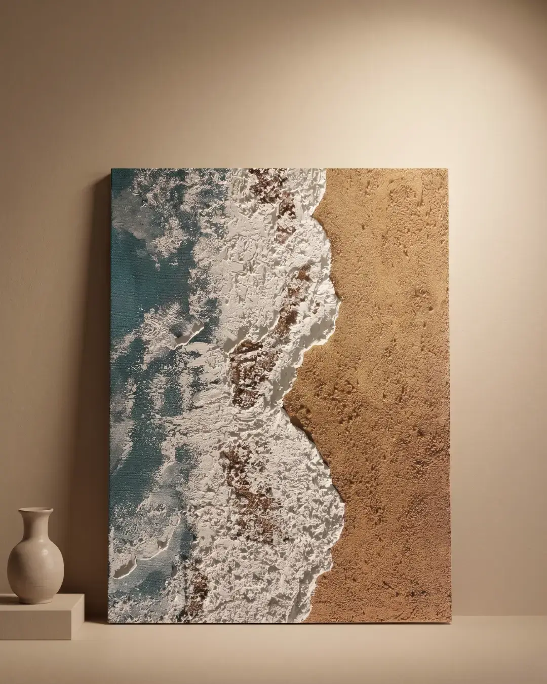 Coastline Textured Wall Art