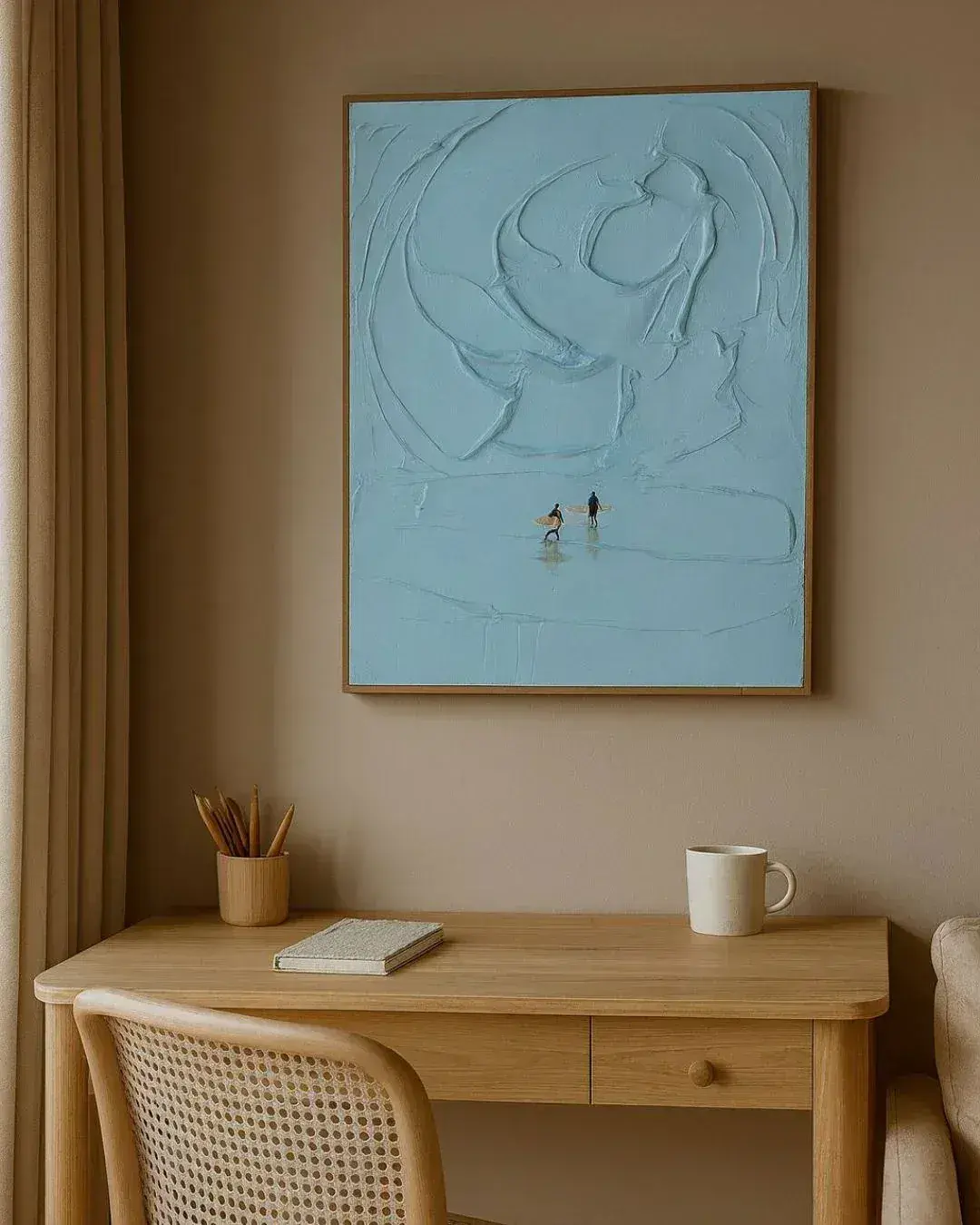 Ripple Effect Textured Wall Art
