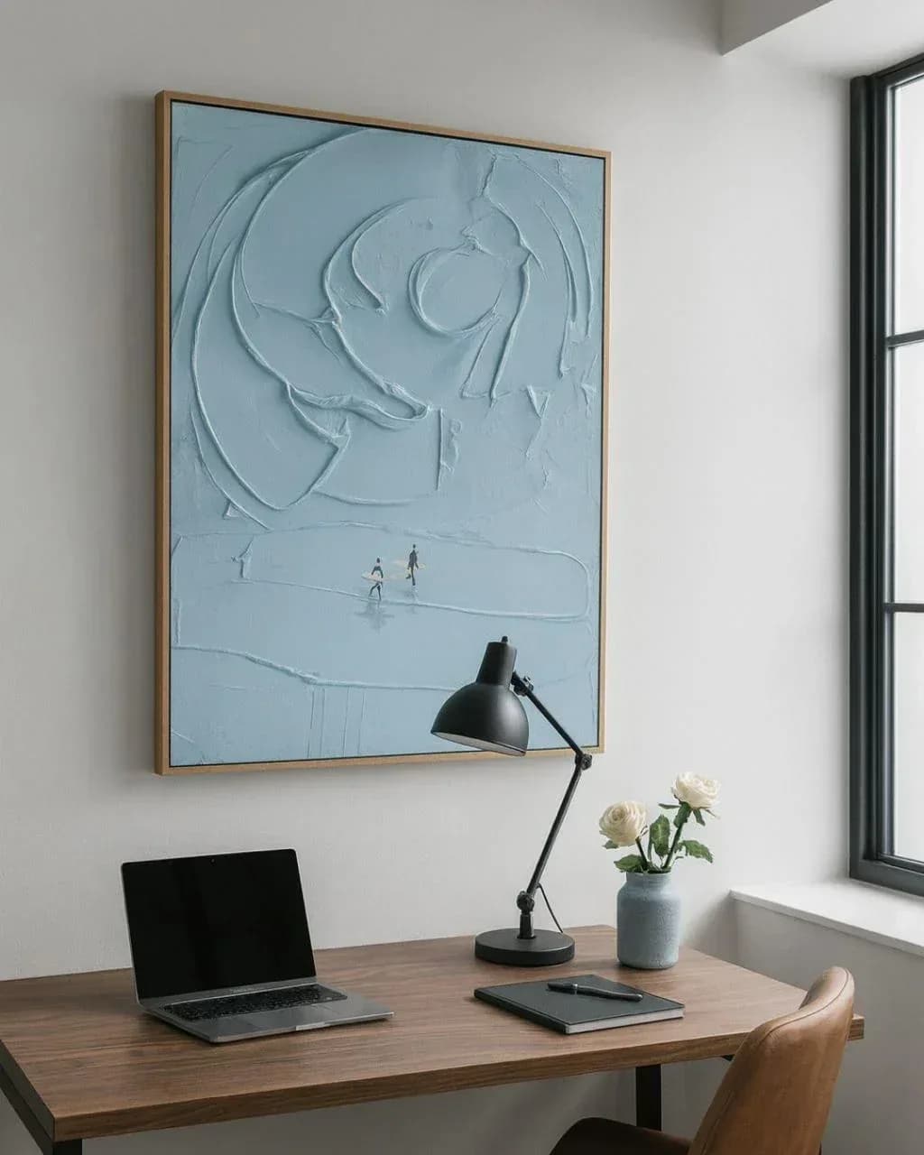 Ripple Effect Textured Wall Art
