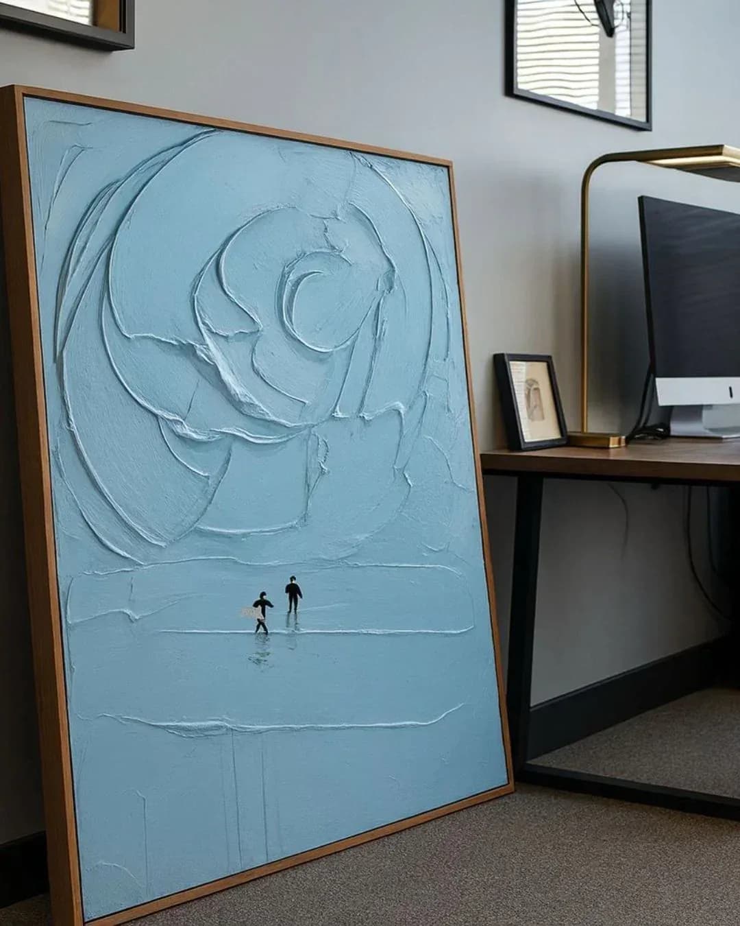Ripple Effect Textured Wall Art