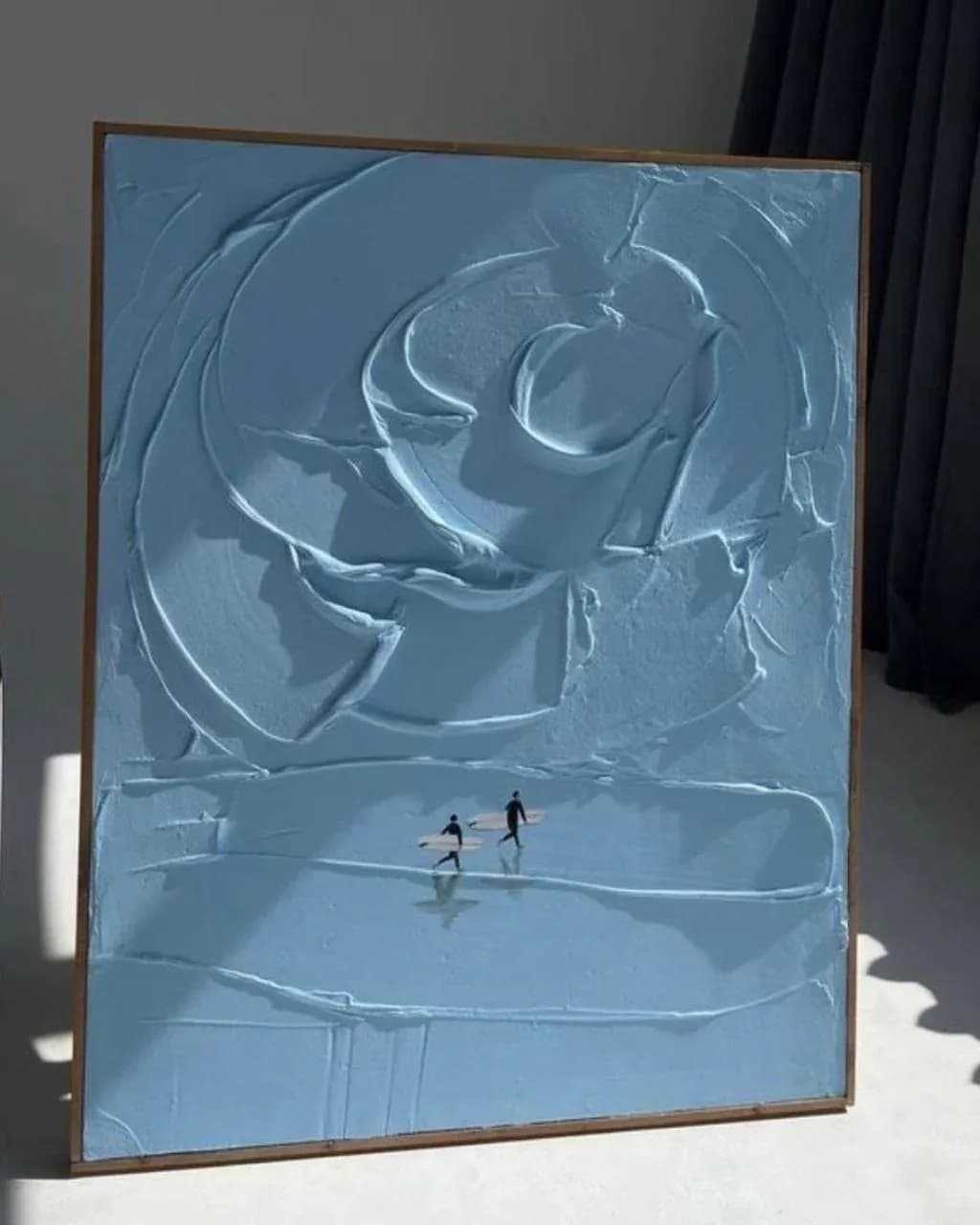 Ripple Effect Textured Wall Art