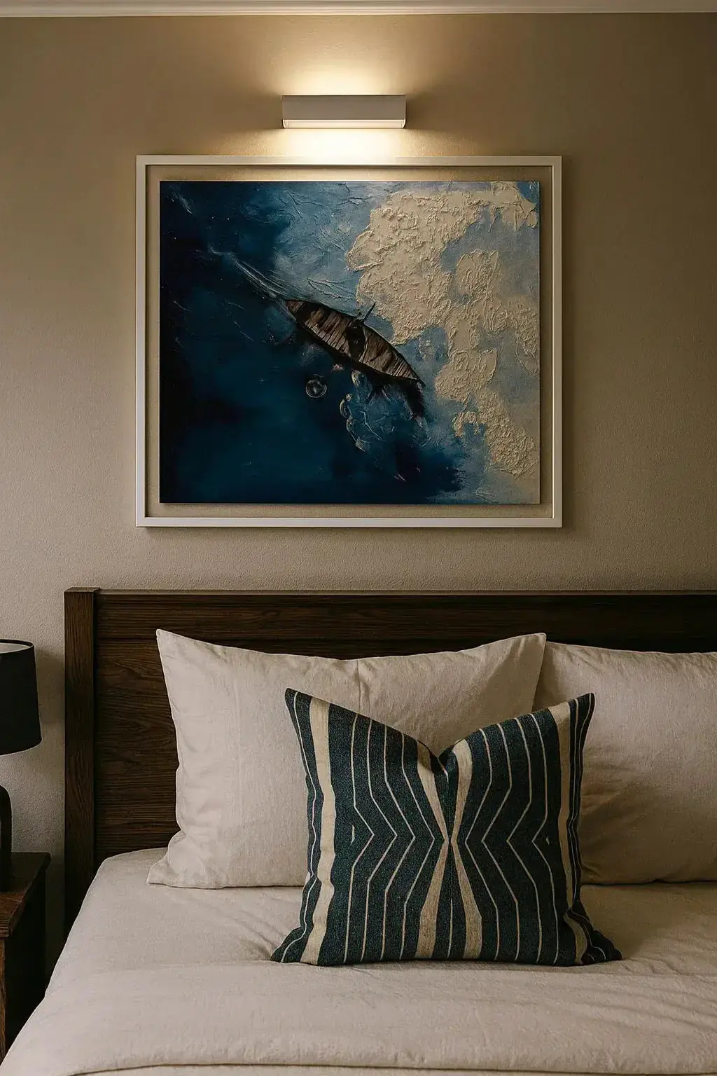 Kayak Textured Wall Art