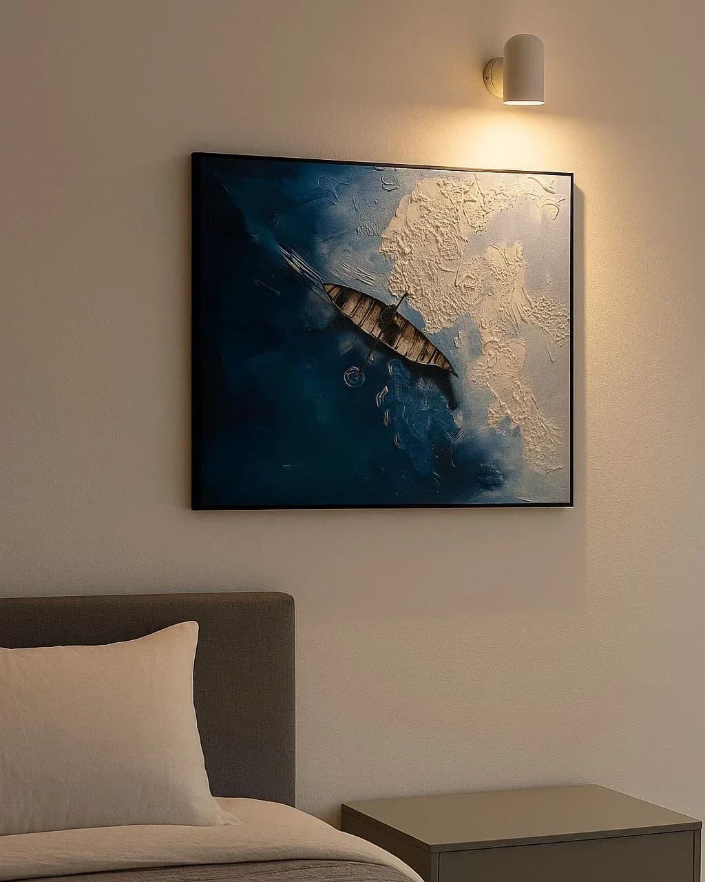 Kayak Textured Wall Art