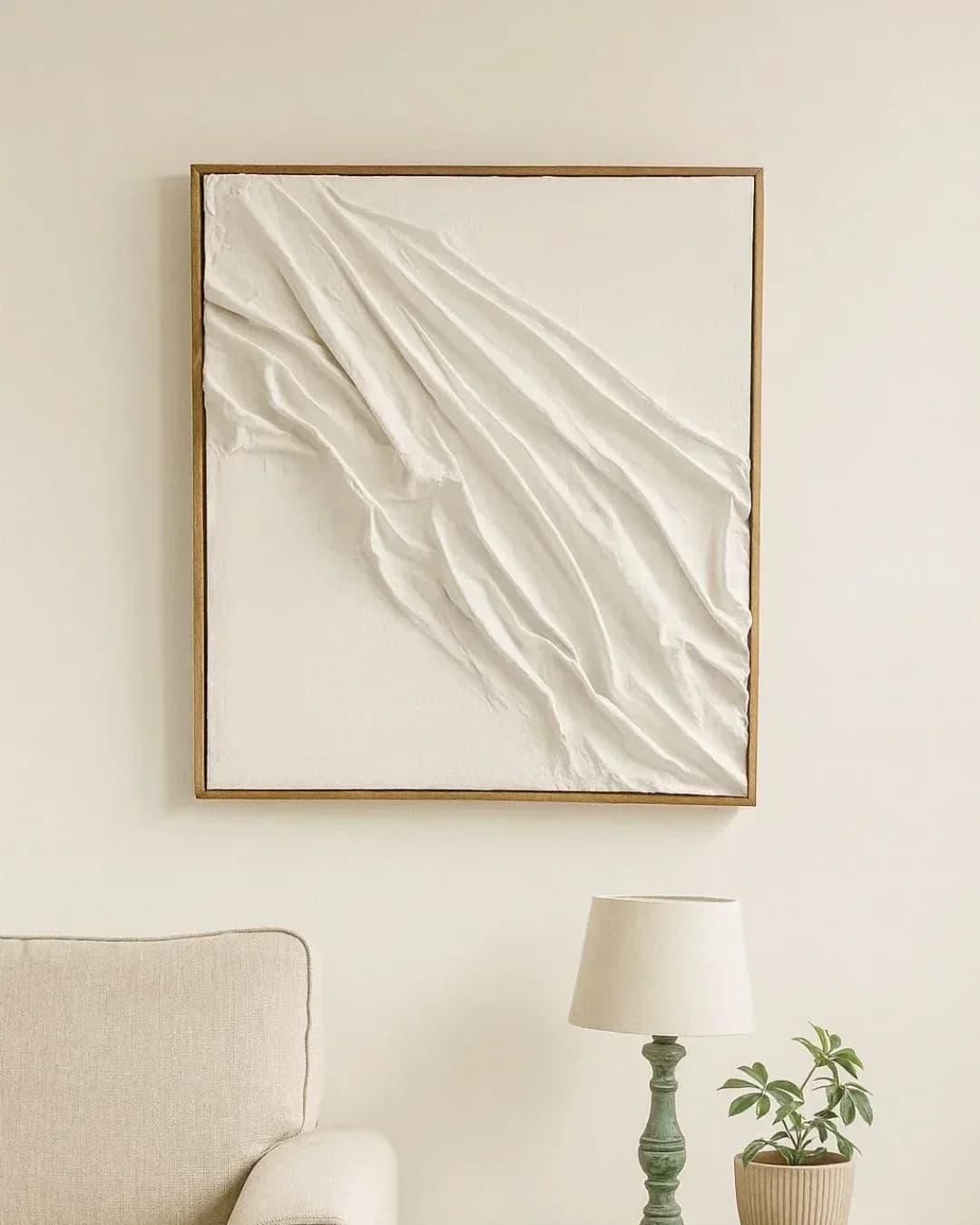 Drapes Textured Wall Art
