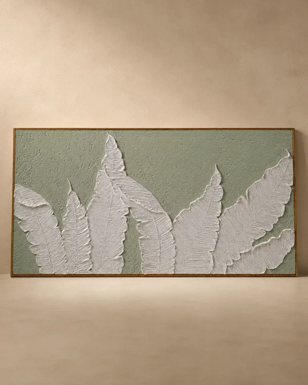 Fern Row Textured Wall Art