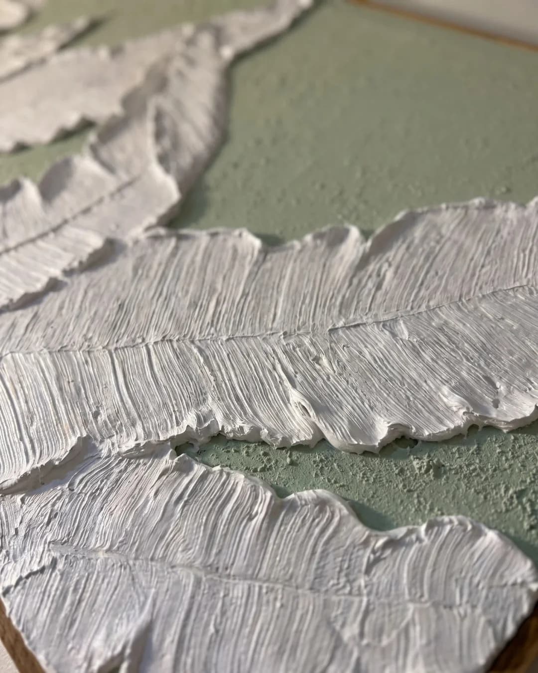 Fern Row Textured Wall Art