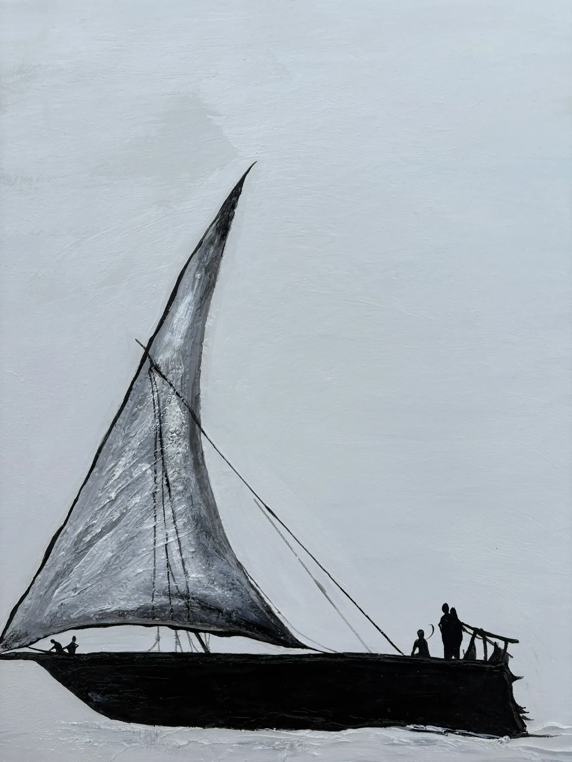 The Sail Textured Wall Art