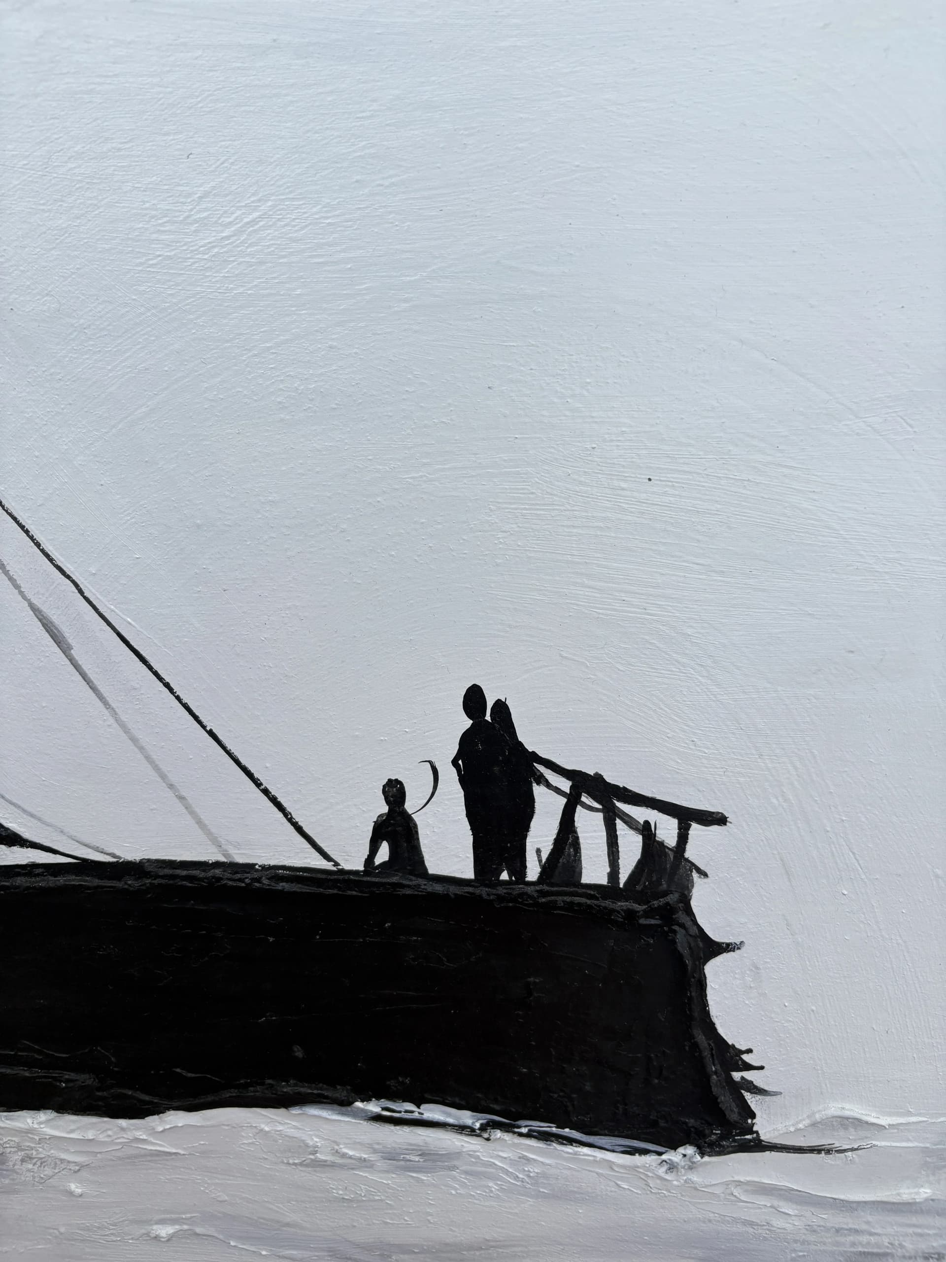 The Sail Textured Wall Art