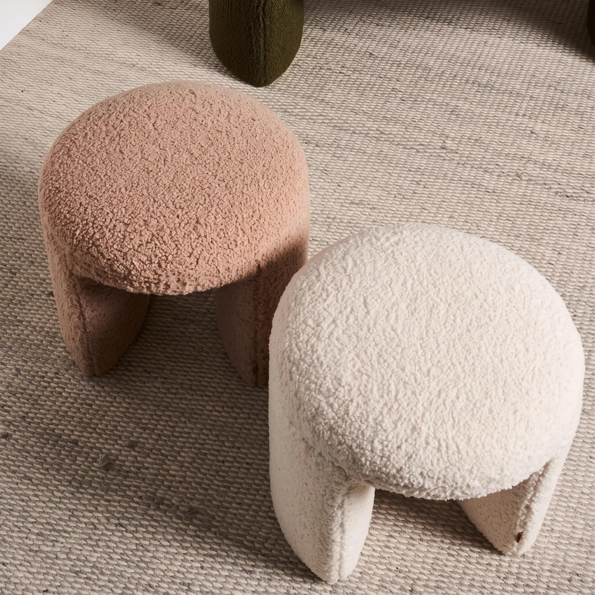 Eiffel Sculptural Pouf