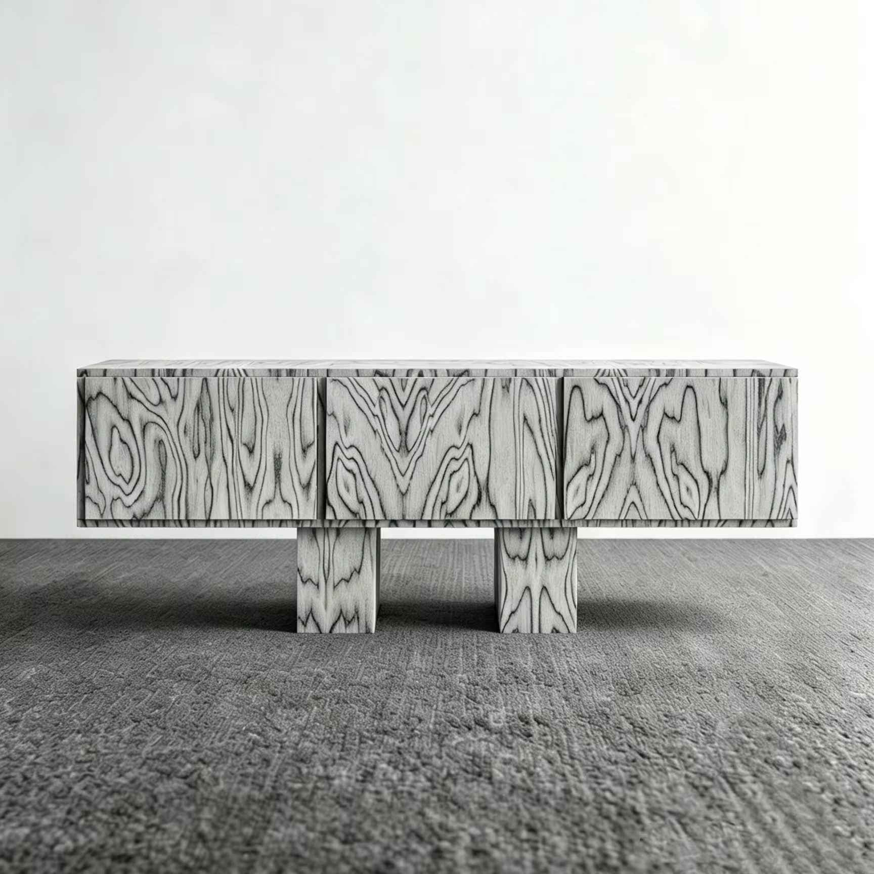 Harissa Veneer Console