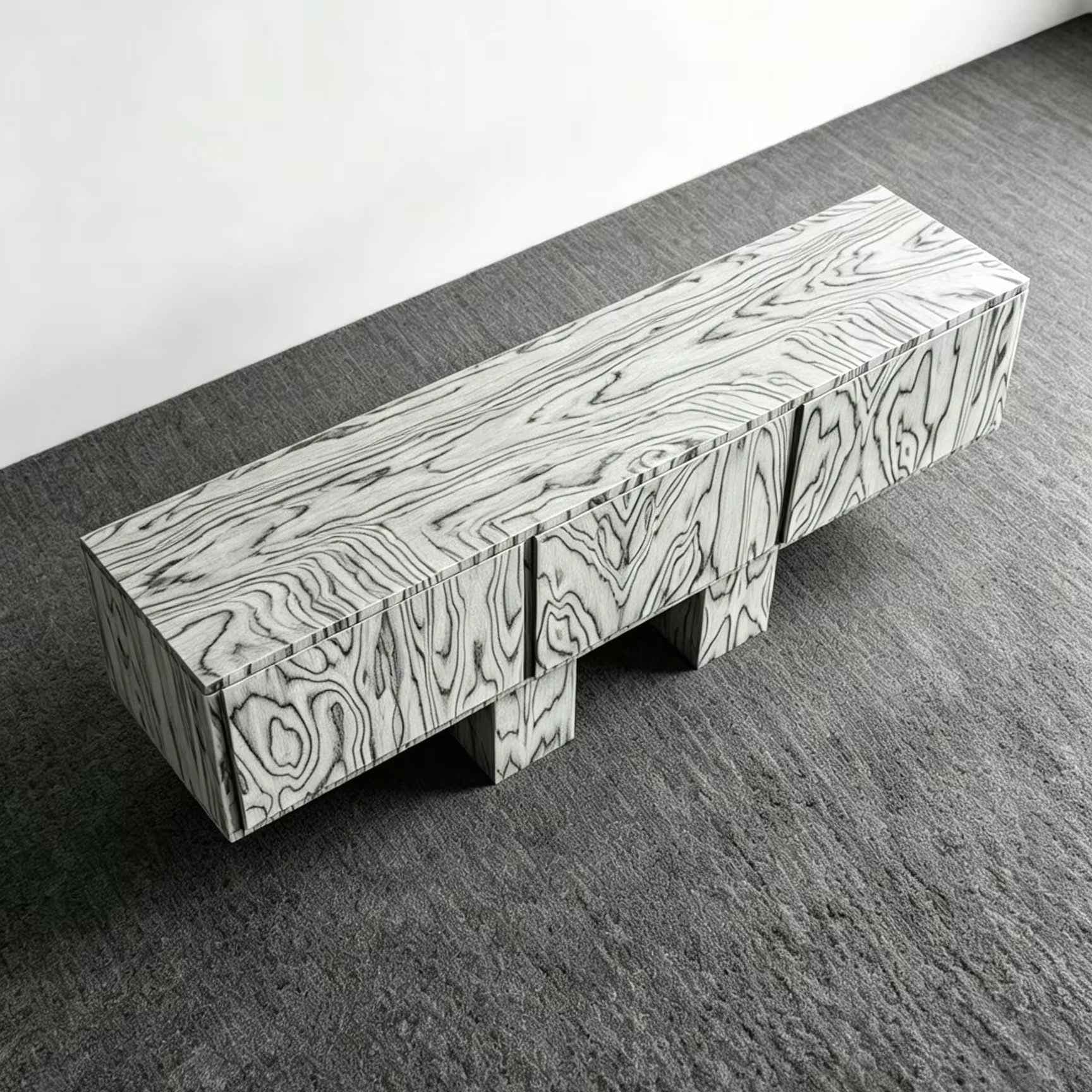Harissa Veneer Console