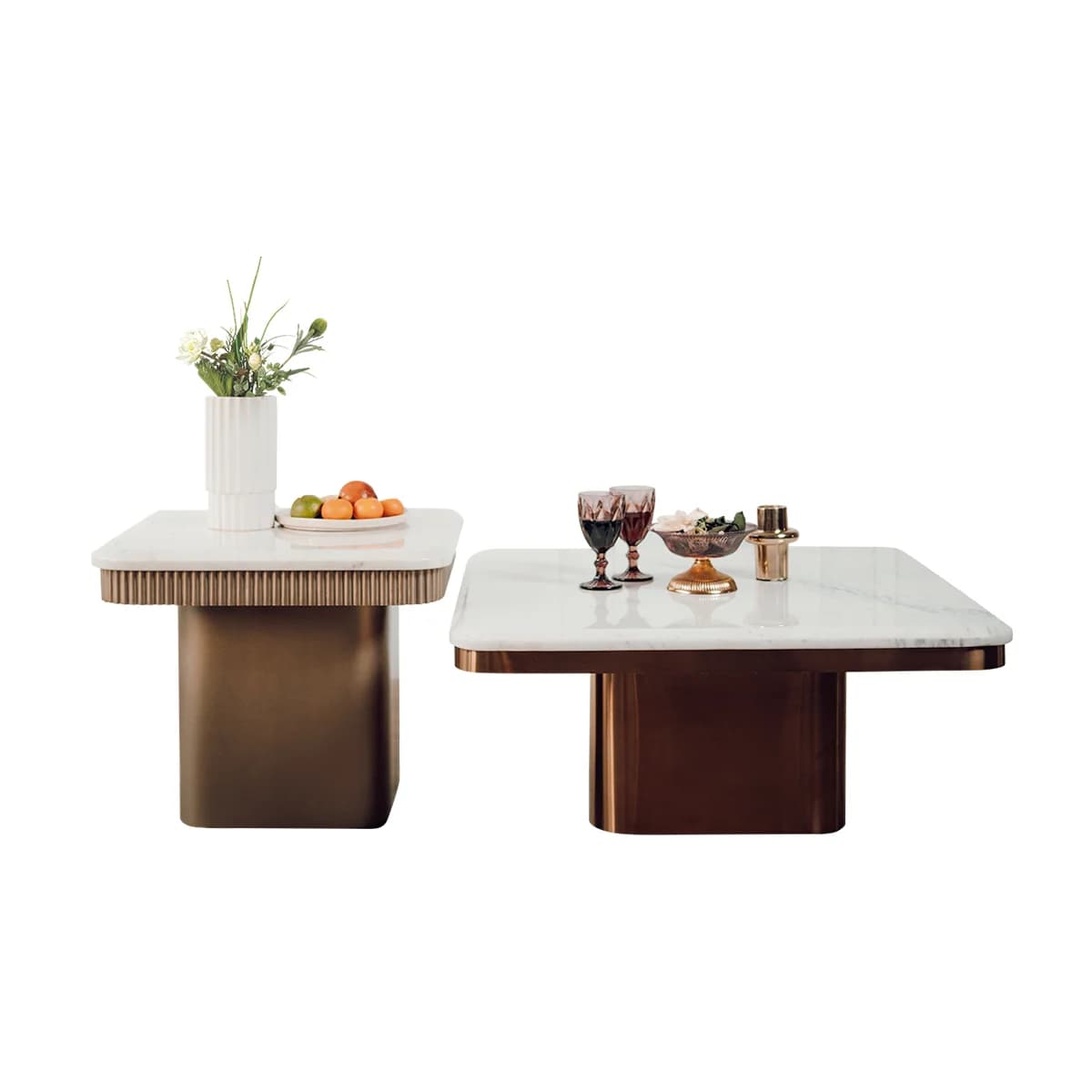 Numero Marble Coffee Table